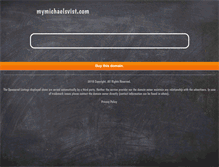 Tablet Screenshot of mymichaelsvist.com